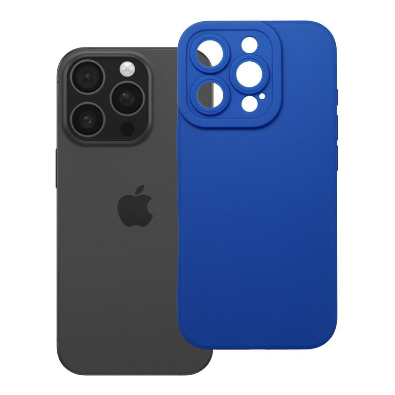 Kryt MATT 2.0 pro iPhone 16 PRO - modrý mat