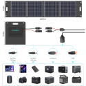 Solární nabíječka Choetech SC016 300W - černá