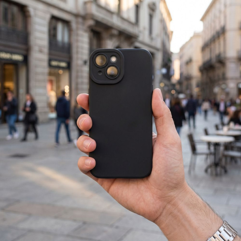 Kryt MATT 2.0 pro iPhone 15 PRO MAX - černá matná