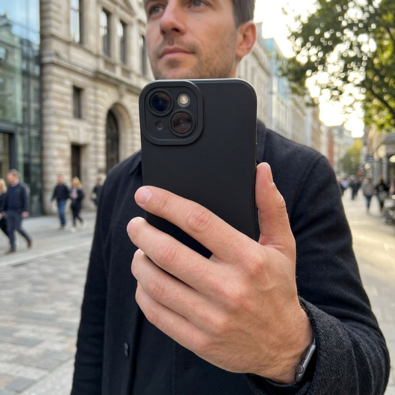 Kryt MATT 2.0 pro iPhone 13 PRO MAX - černý (matný)