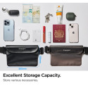 SPIGEN A620 Vodotěsná IPX8 ledvinka 22x15cm pro telefon a další elektroniku, černé
