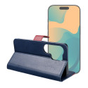 Pouzdro Flip Motorola G37 POWER Split Book - navy/červená