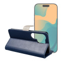 Split Book flip pouzdro Motorola G57 POWER navy/cream