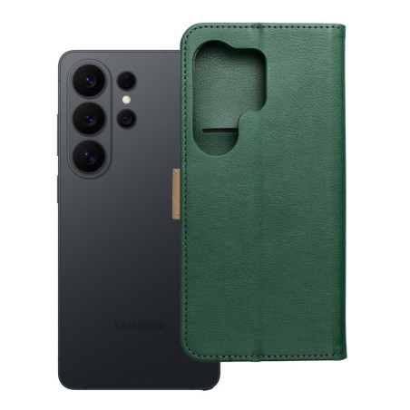 Pouzdro Flip case Motorola G57 POWER Split Book zelená/zlatá