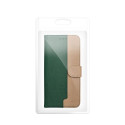 Pouzdro Flip case Motorola G57 POWER Split Book zelená/zlatá