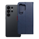 Split Book pouzdro Motorola G17 POWER – navy/červená