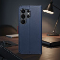 Split Book pouzdro Motorola G17 POWER – navy/červená