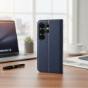 Split Book pouzdro Motorola G17 POWER – navy/červená