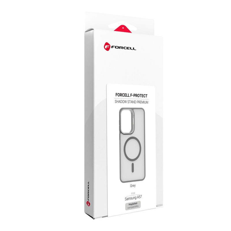Kryt Forcell F-PROTECT Shadow Stand Premium pro Samsung A57 - grey (šedá)