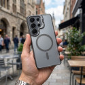 Kryt Forcell F-PROTECT Shadow Stand Premium Samsung A57 - šedý