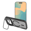 Kryt Forcell F-PROTECT Shadow Stand Premium iPhone 16 black (MagSafe)