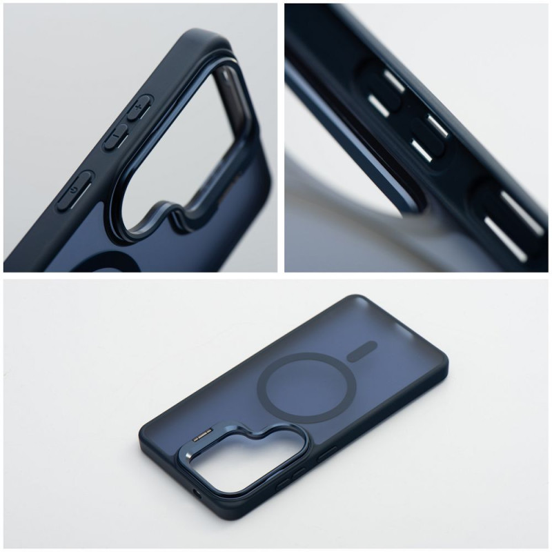 Kryt Forcell F-PROTECT Shadow Stand Premium pro Samsung A37 - tmavě modrý