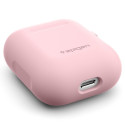 SPIGEN AirPods Case silikonový kryt pro Apple AirPods 1/2, růžový