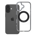 Kryt FRAME CIRCLE STAND pro iPhone 17 - černý