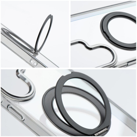 Kryt Frame Circle Stand pro Galaxy A57 – černý