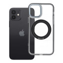 Kryt FRAME CIRCLE STAND pro iPhone 12 - černá