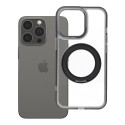 Kryt iPhone 13 PRO Frame Circle Stand – černý