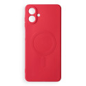 Kryt Samsung A08 Silicone Mag Cover pro Galaxy A08 - červený