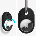 SPIGEN Caseology Vault Odolný přívěsek (pouzdro) na klíče s karabinou pro Apple AirTag, černý