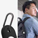SPIGEN Caseology Vault Odolný přívěsek (pouzdro) na klíče s karabinou pro Apple AirTag, černý
