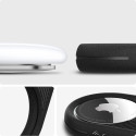 SPIGEN Caseology Vault Odolný přívěsek (pouzdro) na klíče s karabinou pro Apple AirTag, černý