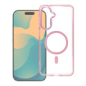 Kryt FRAME CLEAR HYBRID MAG COVER Galaxy A07/A08 - pudrově růžový