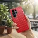 Kryt CUBIC BOOK Motorola G57 POWER - červený