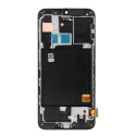 LCD displej FIXCELL pro Samsung A40 AMOLED - černá