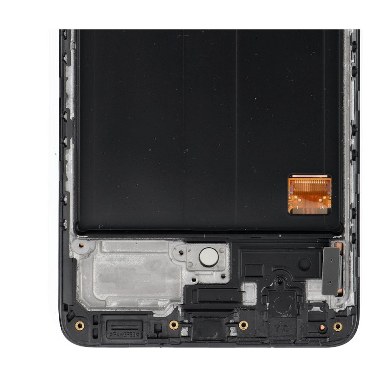 Displej (refurbished) FIXCELL pro SAMSUNG A51 4G AMOLED s rámečkem - černý (výměna skla)