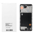 OLED displej FIXCELL pro Galaxy A51 černý (výměna skla)