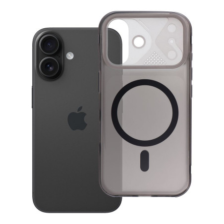 Kryt AURORA MAG COVER pro iPhone 16 - černý