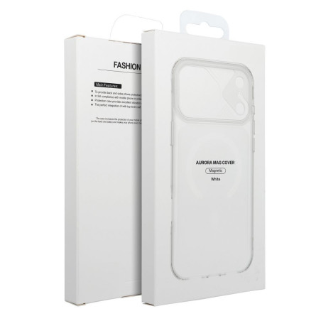 Kryt AURORA pro iPhone 12 - bílá MagSafe