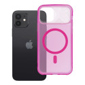 Kryt AURORA MAG COVER iPhone 12 - růžová