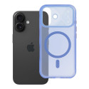 Kryt AURORA pro iPhone 16 - blue (MagSafe)