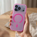 Kryt AURORA MAG COVER pro iPhone 16 Pro - růžový
