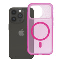 Kryt AURORA MAG COVER pro iPhone 14 Pro - růžový