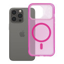 Kryt AURORA MAG COVER iPhone 13 Pro - růžový