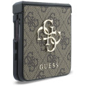 Kryt GUESS BIG 4G LOGO pro Galaxy Z Flip 8 – hnědý