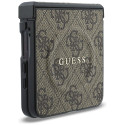 Kryt GUESS 4G Classic MagSafe pro Galaxy Z Flip 8 - hnědý