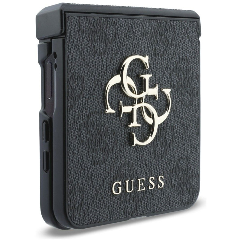 Kryt GUESS BIG 4G LOGO pro Samsung Galaxy Z FLIP 8 - černý
