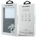 Kryt Karl Lagerfeld MagSafe pro Galaxy Z Flip 8 - černý