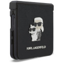 Kryt Karl Lagerfeld GALAXY Z FLIP 8 Karl&Choupette Saffiano Pins pro Samsung Galaxy Z Flip 8 - černý