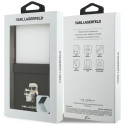 Kryt Karl Lagerfeld GALAXY Z FLIP 8 Karl&Choupette Saffiano Pins pro Samsung Galaxy Z Flip 8 - černý