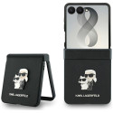 Kryt Karl Lagerfeld GALAXY Z FLIP 8 Karl&Choupette Saffiano Pins pro Samsung Galaxy Z Flip 8 - černý