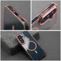 Kryt FRAME CLEAR HYBRID MAG COVER Galaxy S25 FE pudrově růžový