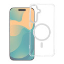 Kryt FRAME CLEAR HYBRID MAG COVER pro Galaxy S25 FE transparent/me