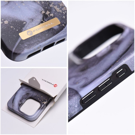 Kryt Forcell F-PROTECT Mirage iPhone 15 Pro - marble mist