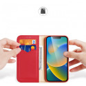 Pouzdro Dux Ducis HIVO pro iPhone 15 Plus – červené