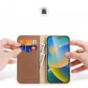Pouzdro Dux Ducis HIVO iPhone 15 Pro – hnědá