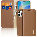 Pouzdro Dux Ducis HIVO iPhone 15 Pro – hnědá